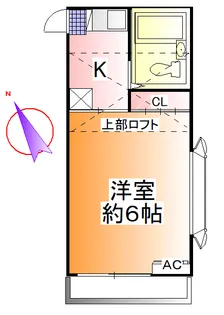 ロジュール南台【2階】の間取り