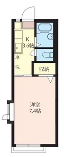 グリーンコーポYS【2階】の間取り