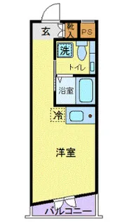 GSプラザ鶴見駅前【5階】の間取り