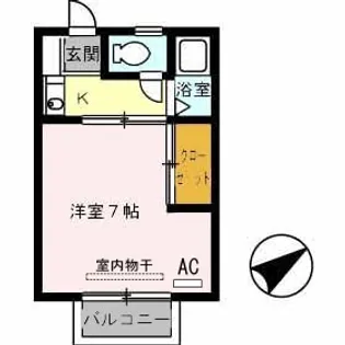 パークハウスB【1階】の間取り