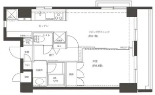 インプルーブ桜上水【2階】の間取り