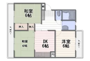 福岡県宗像市東郷2【マンション】の間取り
