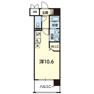 CJ AMB【4階】の間取り