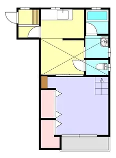 プランドール福居 A棟【2階】の間取り