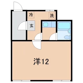 リバーウッド【2階】の間取り