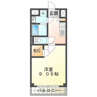 GRAN DUKE算所【9階】の間取り