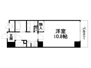 ビレイユ眞英河原町【7階】の間取り