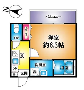 Pine DA Casa三郷中央B【1階】の間取り