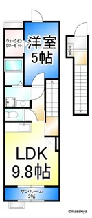 Zen【2階】の間取り