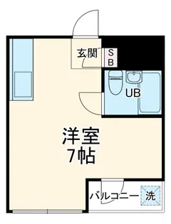 シャトル大恵E【4階】の間取り