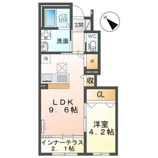 Grandage(グランデージ)桜【1階】の間取り