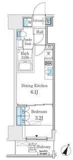東京都千代田区神田神保町1【マンション】の間取り
