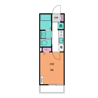 Espacio芝A【2階】の間取り
