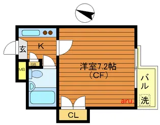 東京都三鷹市井の頭5【マンション】の間取り