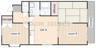047 メゾン千咲【1階】の間取り