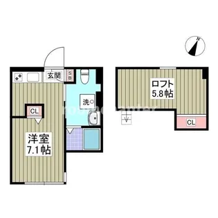 STAR CLOUD洋光台【2階】の間取り