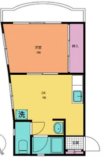 東京都中野区弥生町2【マンション】の間取り
