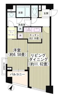 東京都千代田区西神田1【マンション】の間取り