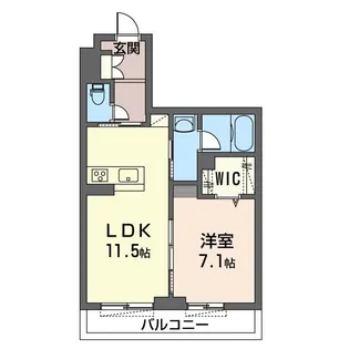 武蔵屋【1階】の間取り