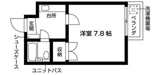 メゾン東山【2階】の間取り