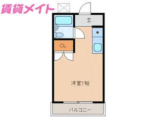 ワールド北鹿島B棟【2階】の間取り