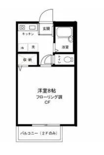 東京都武蔵野市境5【アパート】の間取り