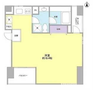 セディア恵比寿【2階】の間取り