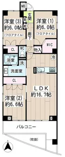 リブレスト川崎【2階】の間取り