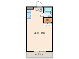光陽ハイツ【3階】の間取り