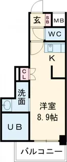 JMFResidence町田【1階】の間取り