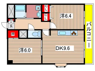 エルマ-ナI【8階】の間取り