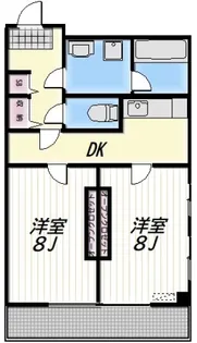 東京都港区高輪1【マンション】の間取り