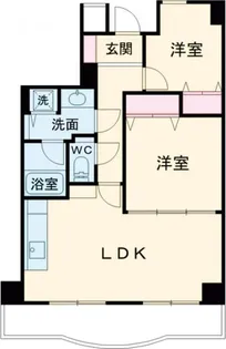 SOCIETY中野富士見町【5階】の間取り