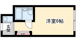 大阪府大阪市東淀川区東中島1【マンション】の間取り