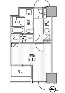 東京都千代田区東神田1【マンション】の間取り