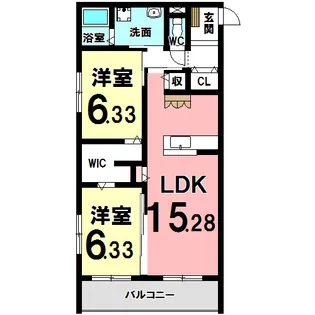 Amuza Tipo【3階】の間取り