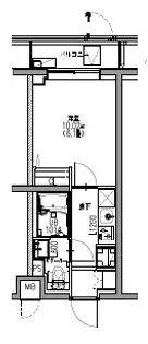 S-RESIDENCE行徳courant【1階】の間取り