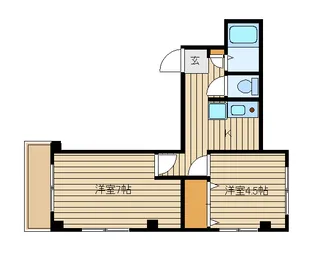 東京都板橋区常盤台1【マンション】の間取り