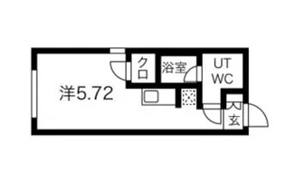 Ludens戸越銀座【5階】の間取り