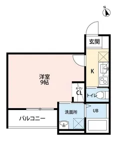 OUTRIGGER向山【1階】の間取り