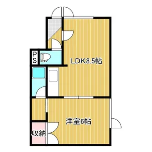 昭和館【2階】の間取り