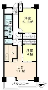 グリーンヒルズ目白【1階】の間取り