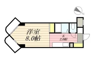 メゾン・ド・ポール【4階】の間取り