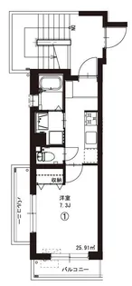 志幸86GRANDE III【4階】の間取り