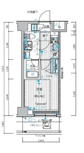 メインステージ立川4【6階】の間取り