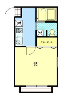 神奈川県川崎市多摩区宿河原2【アパート】の間取り