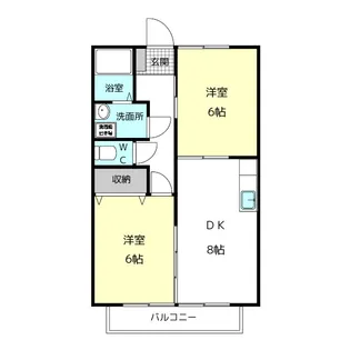 セピアコート【1階】の間取り