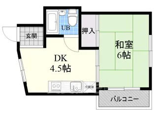 緒方マンション【3階】の間取り