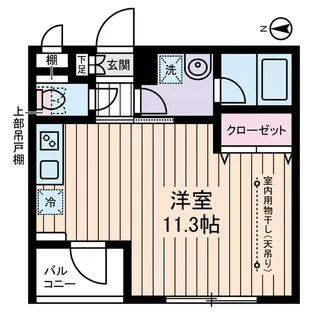 サン・ルミエール【3階】の間取り