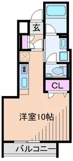 スターレジデンス大倉山【2階】の間取り